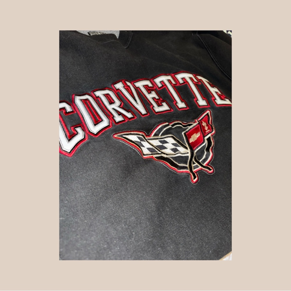 Corvette - Classic Embroidered Patch Corvette Cre… - image 3